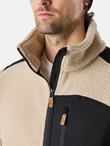 SWEDEMOUNT Fleece jas 'Nordkap' in Beige