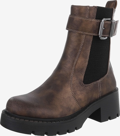 Ital-Design Stiefelette in camel, Produktansicht