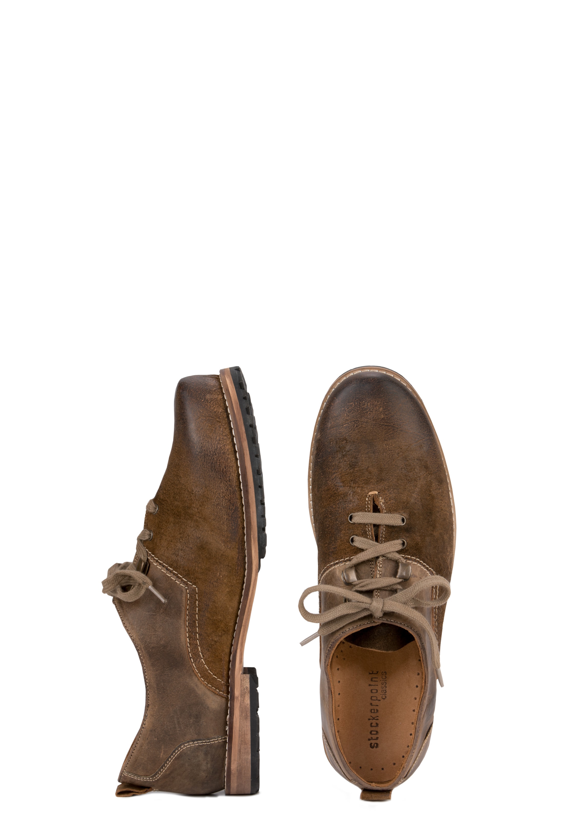 STOCKERPOINT Traditional shoes 'John' in Brown
