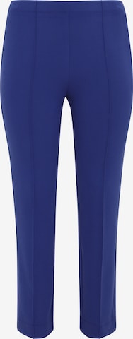 YOEK Trousers in Blue: front