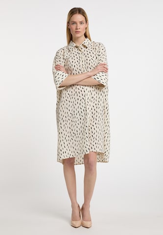 DreiMaster Klassik Shirt dress in White