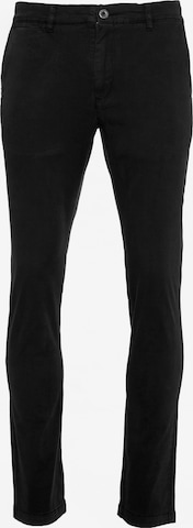 Pantalon chino 'ERHAT' BIG STAR en noir : devant