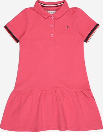 TOMMY HILFIGER Jurk in Roze: voorkant