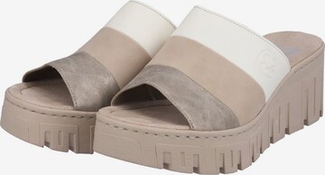 Rieker Pantolette in Beige