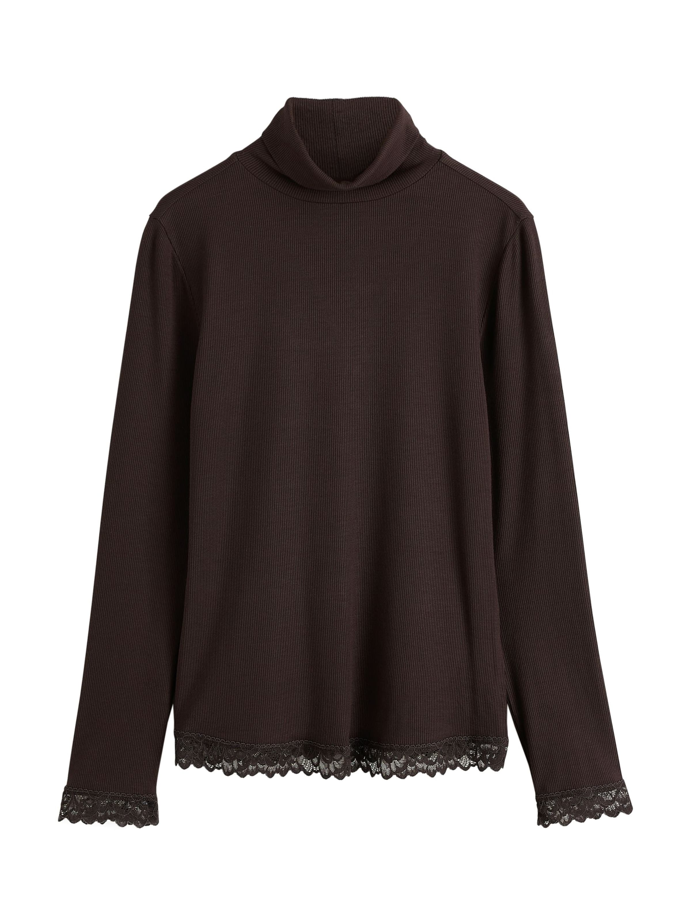 T-shirt Next en marron : devant