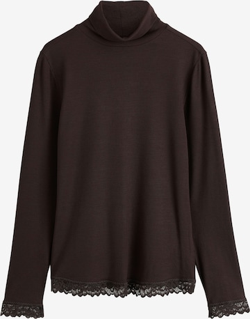 T-shirt Next en marron : devant