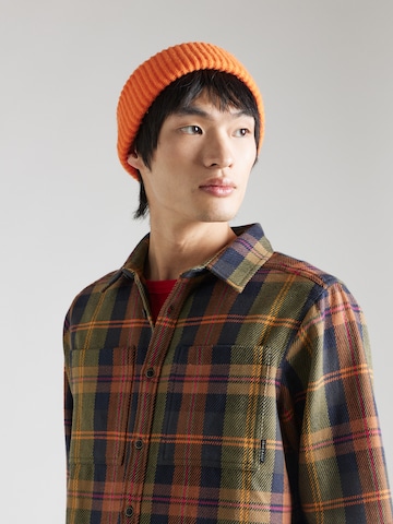 Iriedaily Comfort fit Button Up Shirt in Blue