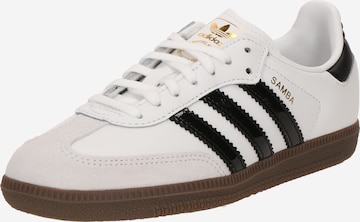 Baskets 'SAMBA' ADIDAS ORIGINALS en blanc : devant