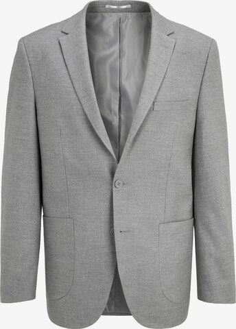 Coupe regular Veste de costume Steffen Klein en gris : devant