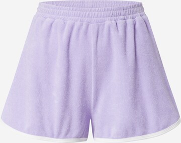 Regular Pantalon 'Eike' EDITED en violet : devant