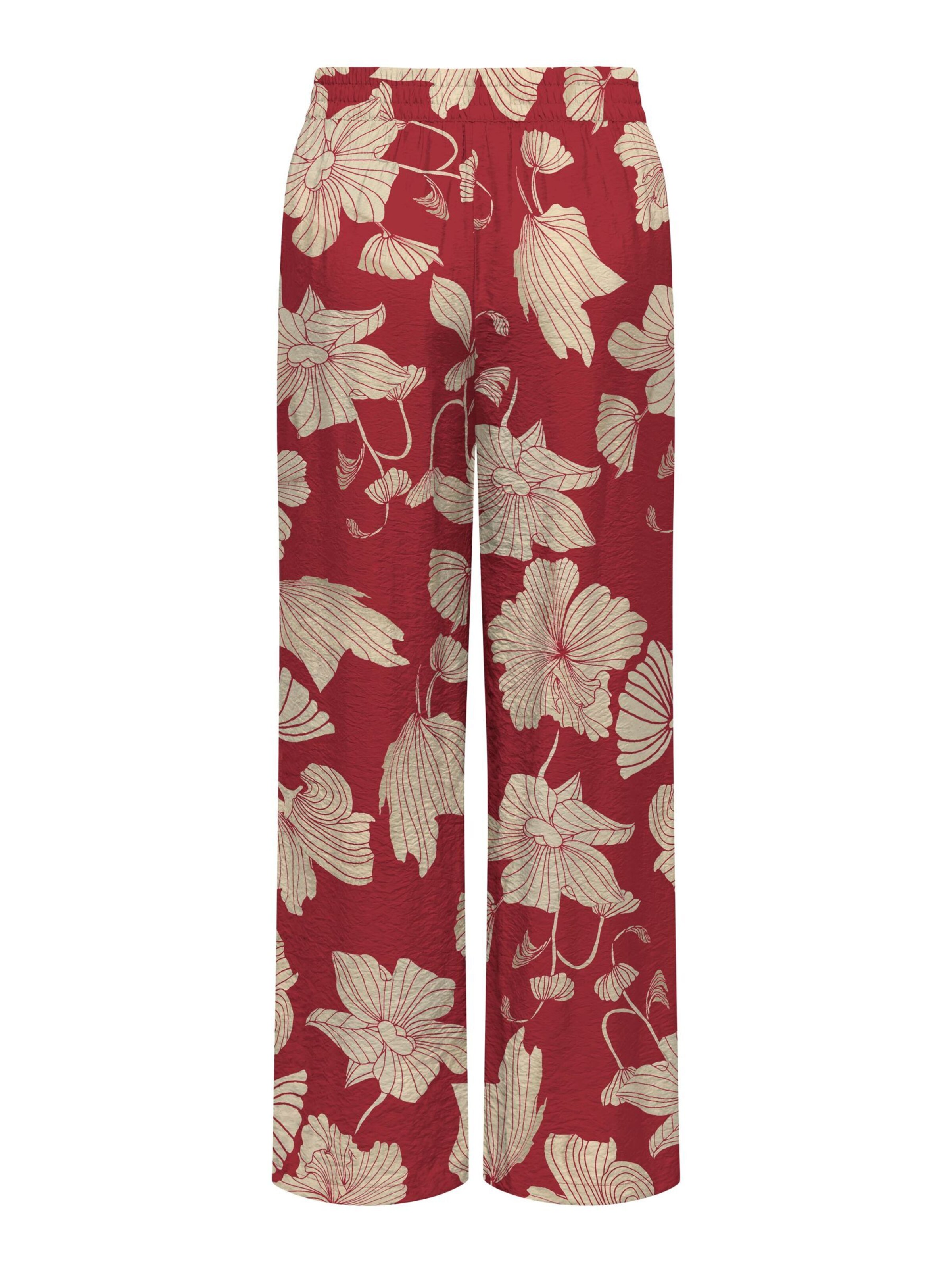 Wide Leg Pantalon 'JDYTroya' JDY en rouge