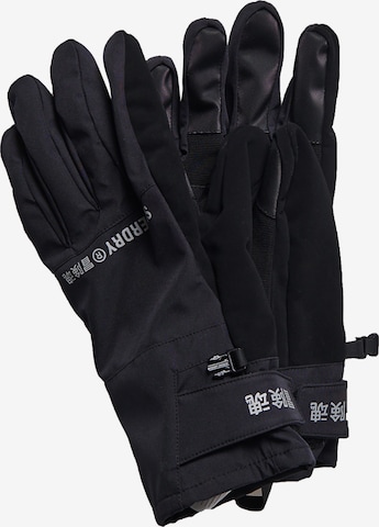 Superdry Handschuhe in Grün: front
