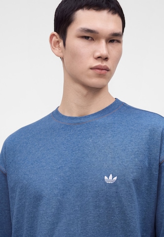 ADIDAS ORIGINALS - Camisa 'Trefoil Essentials' em azul