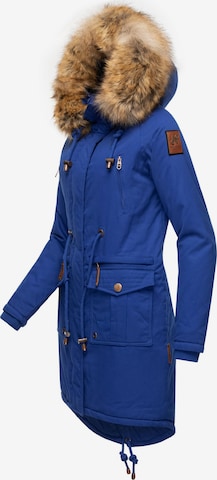 NAVAHOO Winter Parka 'Rosinchen' in Blue