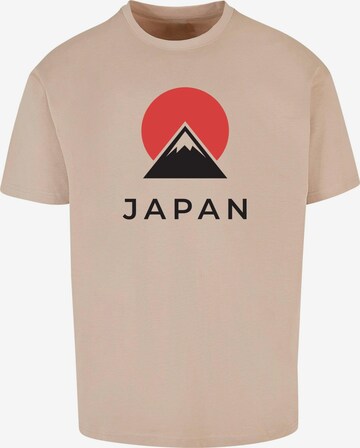 T-Shirt 'Japan' Merchcode en beige : devant