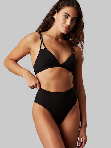 Calvin Klein Swimwear Bikini bottom in Black: front