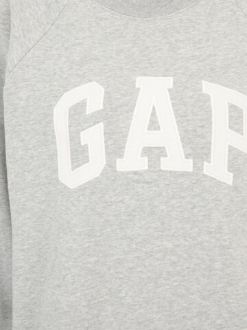 Gap Tall Sweatshirt 'HOLIDAY' in Grey