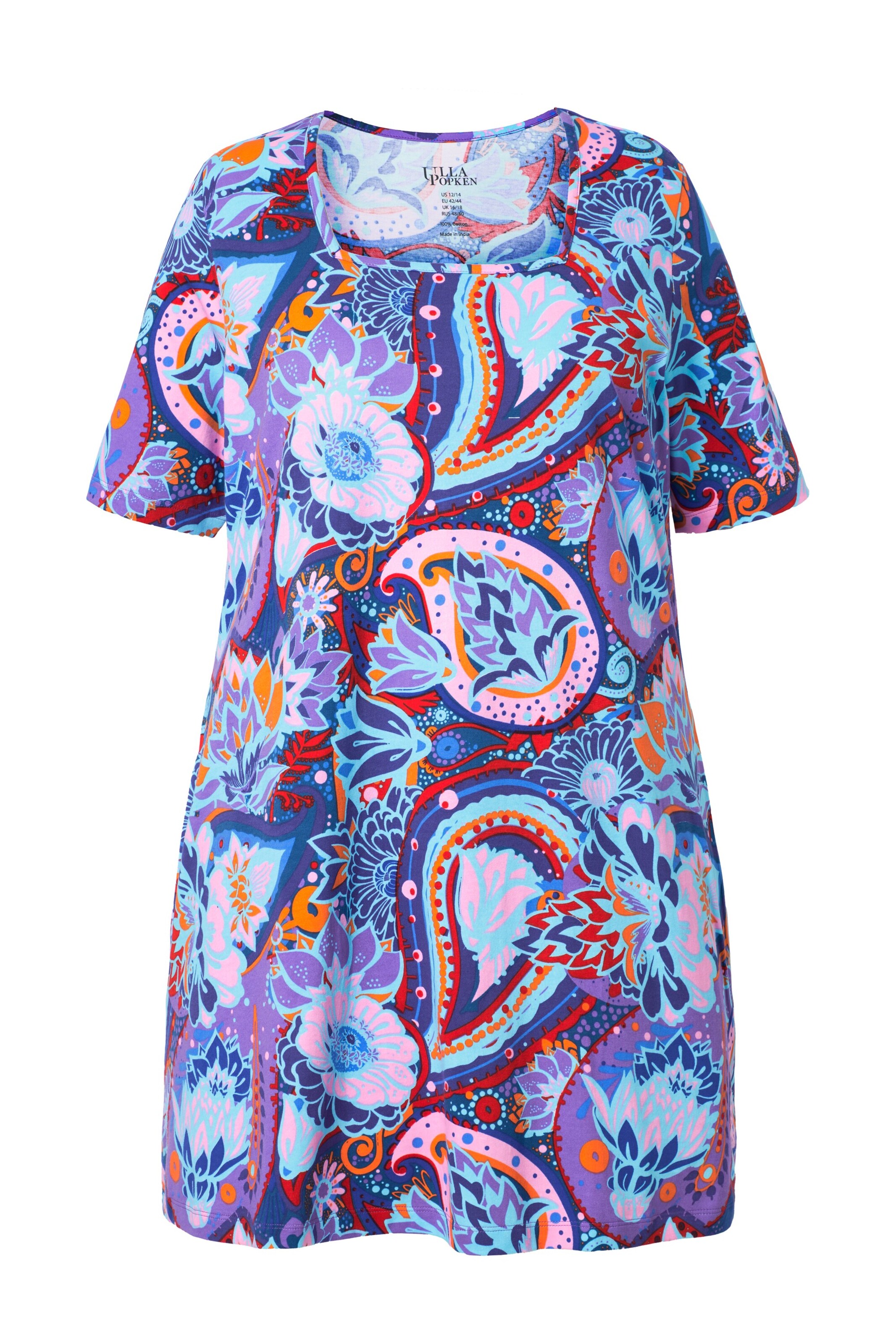 Ulla Popken Shirt in Purple: front