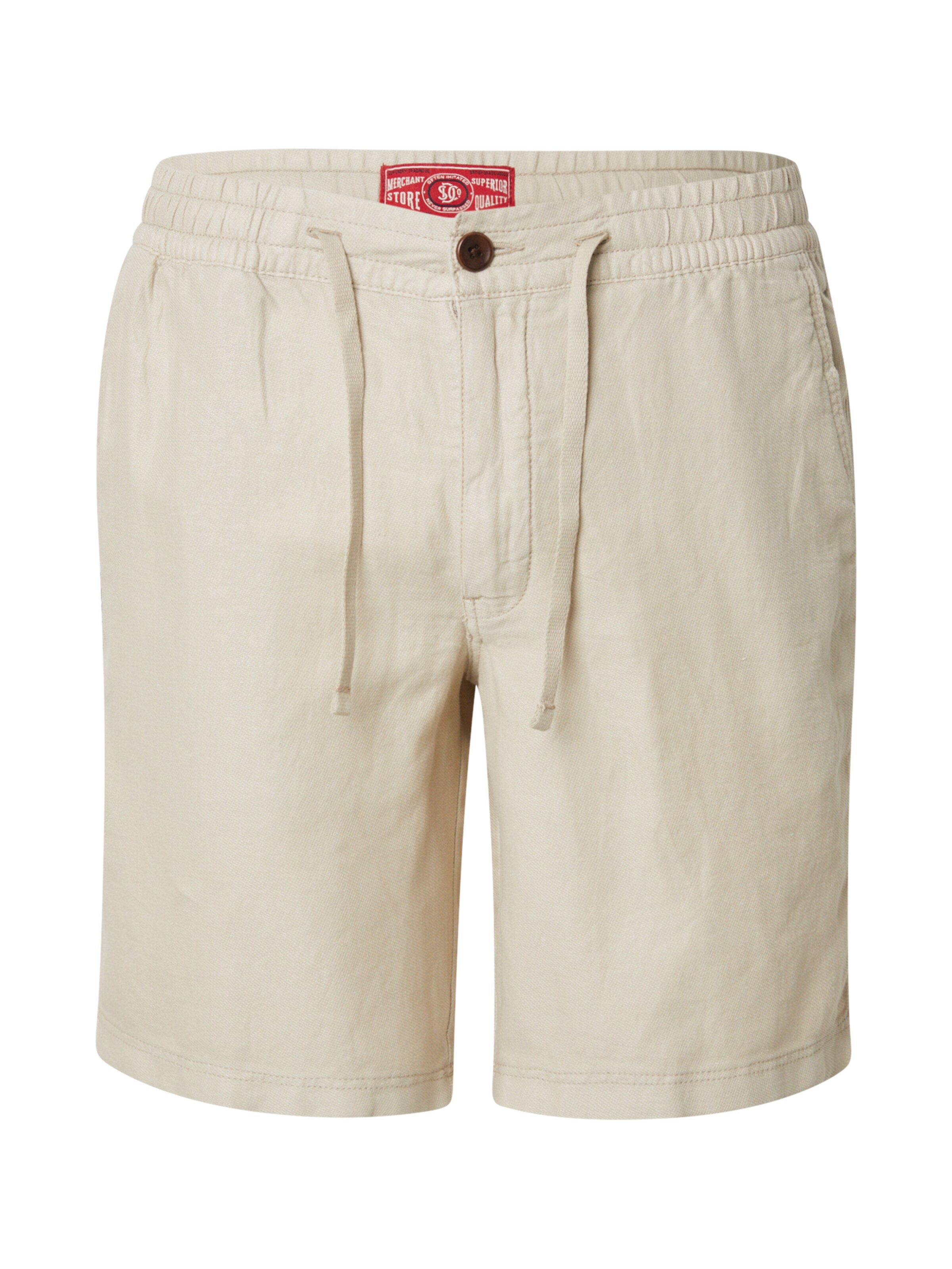 Slimfit Pantaloni chino di Superdry in grigio: frontale