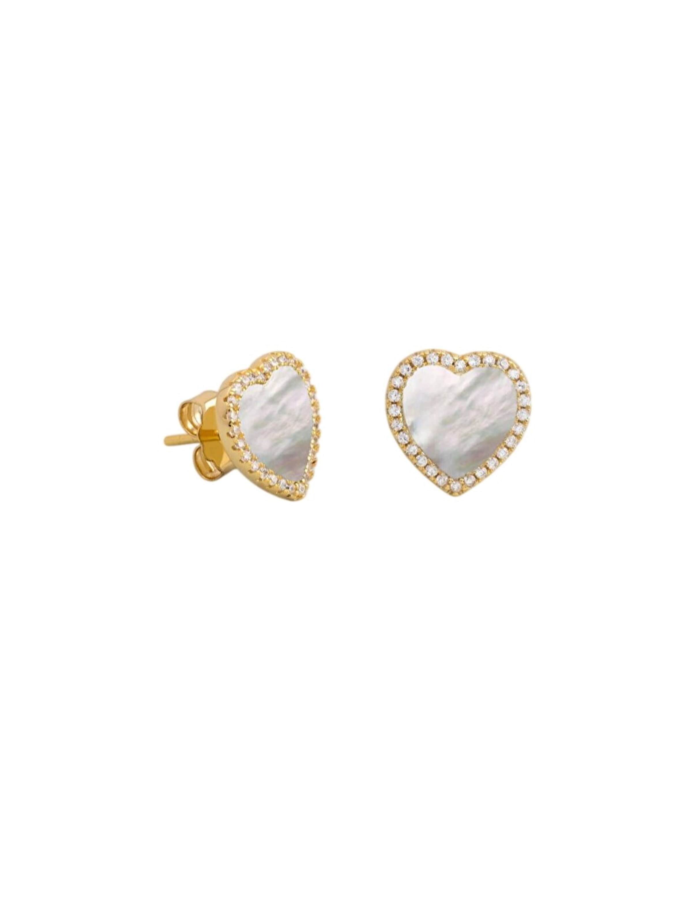 So Chic Ohrringe in Gold: Vorderseite
