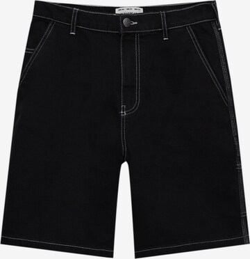 Pull&Bear Shorts in Schwarz: predná strana