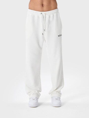 Ossy Homer Loosefit Sporthose '450 GSM Heavy Cotton' in Weiß