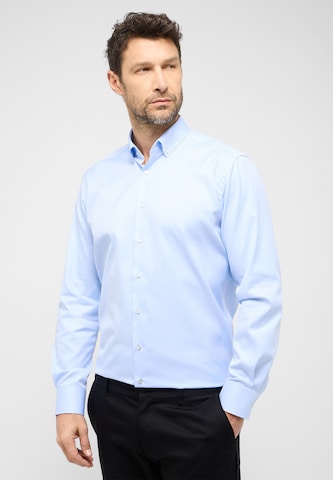 ETERNA Regular fit Button Up Shirt in Blue: front