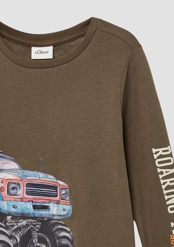 T-Shirt s.Oliver en marron