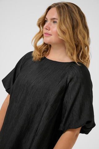Chemisier 'Girla' KAFFE CURVE en noir