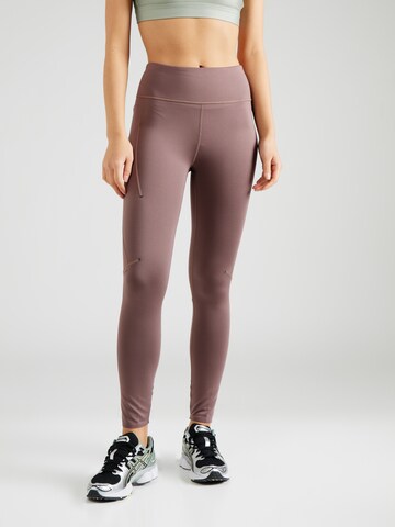 On Skinny Sporthose in Grau: Vorderseite