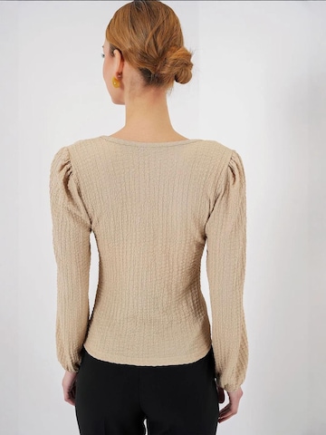 Bigdart Blouse in Beige