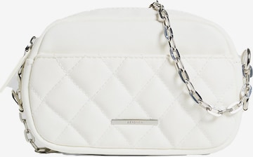 Bershka Crossbody bag in White: front