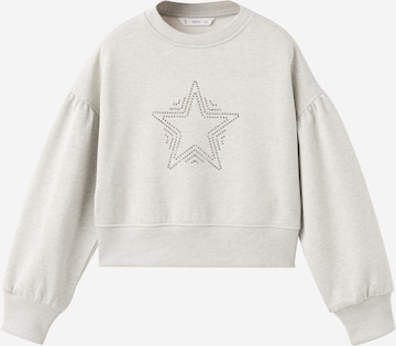 MANGO KIDS Collegepaita 'STAR' värissä harmaa: etupuoli