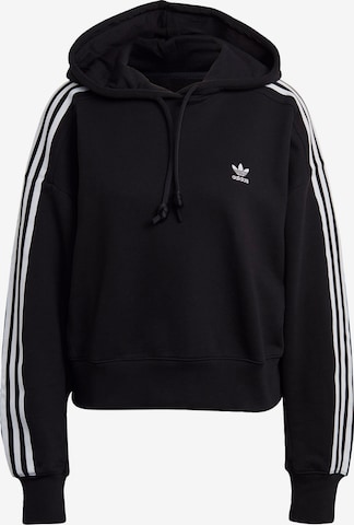 ADIDAS ORIGINALS Sweatshirt in Black: front