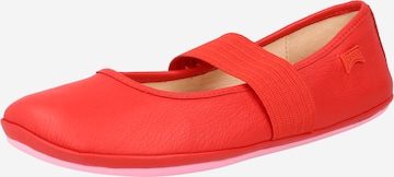 CAMPER Ballerina 'Right' in Rot: Vorderseite