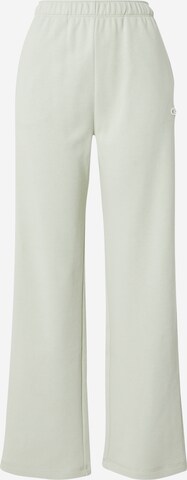 Champion Authentic Athletic Apparel Wide leg Broek in Groen: voorkant