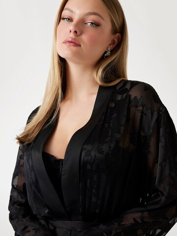 GUESS Kimono 'Mara' in Schwarz