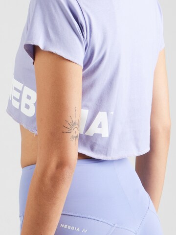 T-shirt fonctionnel 'POWERHOUSE' NEBBIA en violet