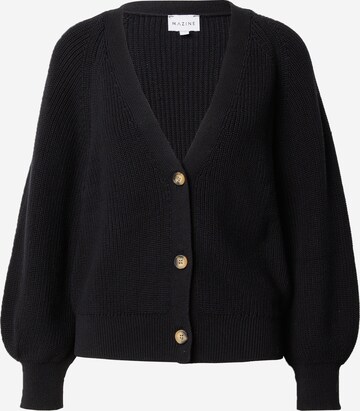 mazine Knit Cardigan 'Lovi' in Black: front