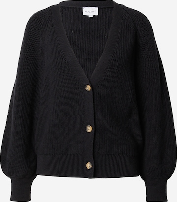 mazine Knit Cardigan 'Lovi' in Black: front