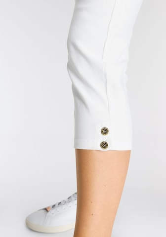 DELMAO Slim fit Pants in White