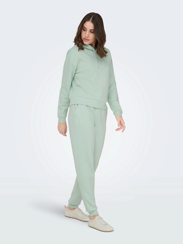 ONLY PLAY Tapered Sportbroek 'ONPLounge' in Groen