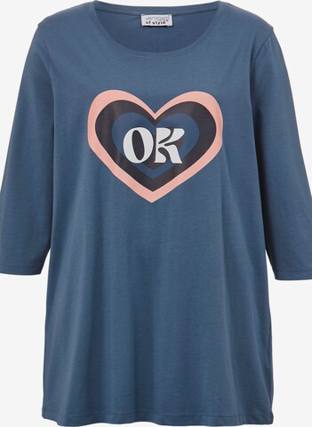 Angel of Style Shirt in Blue: front