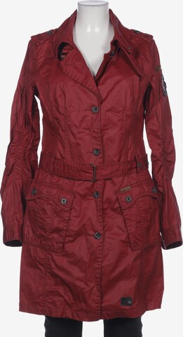 khujo Jacket & Coat in XL in Red: front