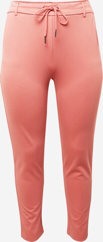 Pantaloni di ONLY Carmakoma in rosa: frontale