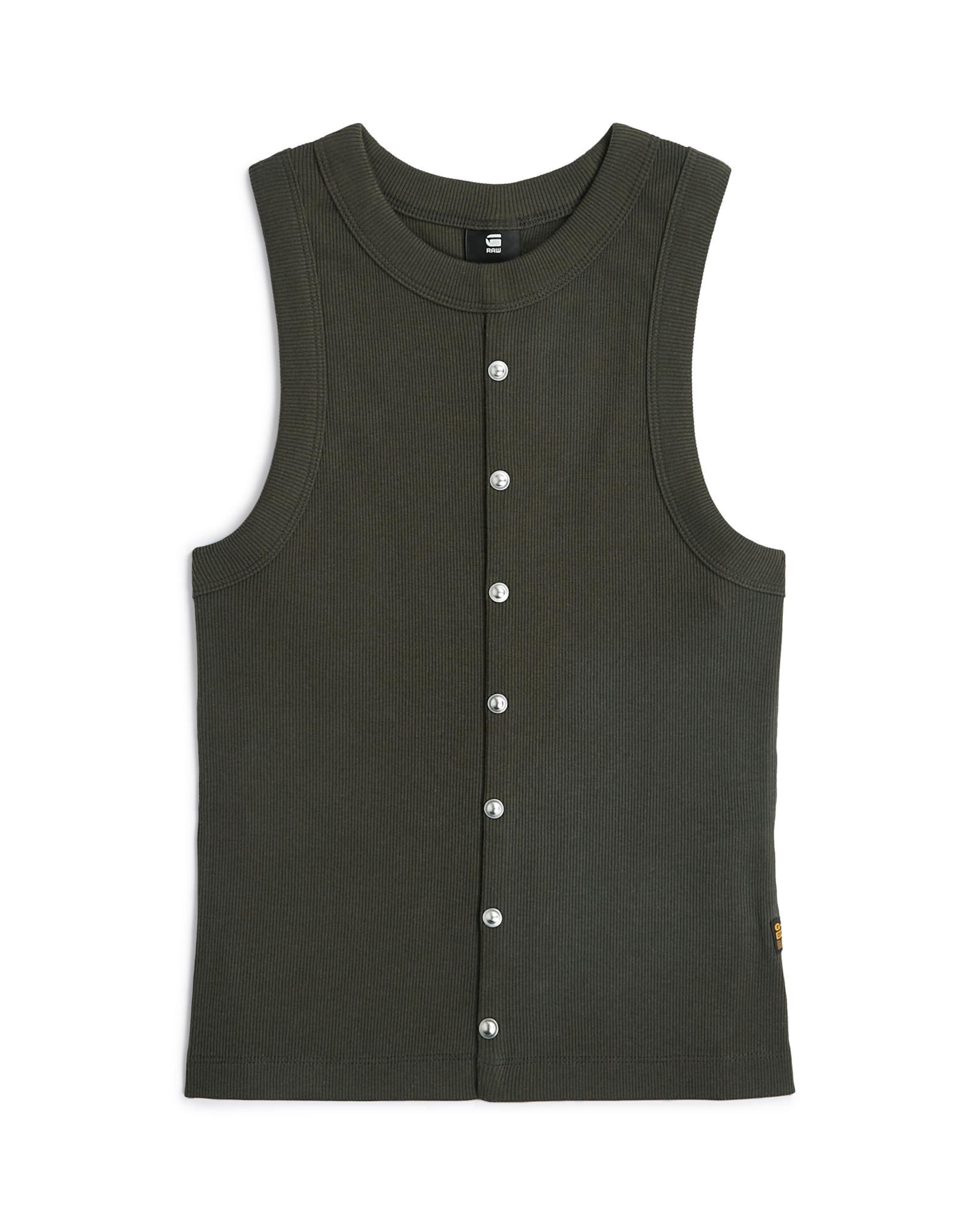 G-STAR Haut en gris foncé, Vue avec produit