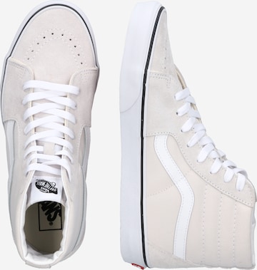 Sneaker alta di VANS in beige