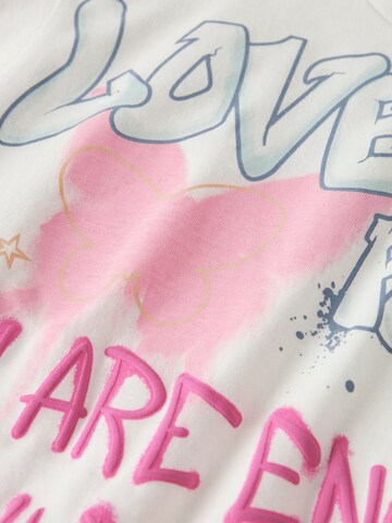 NAME IT Póló 'NKFFOSIAZ' - fehér