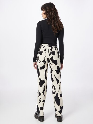 Monki Loose fit Trousers in White