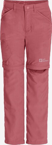 JACK WOLFSKIN Outdoorhose 'Safari' in Pink: predná strana